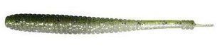 Силикон Jackall iShad 3.8" Green Tunder/Clear Silver 8 шт
