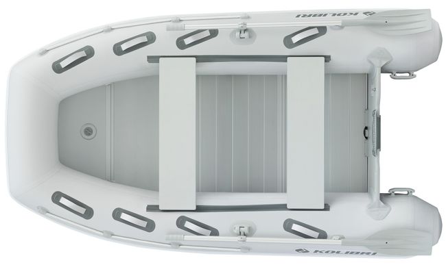 Надувная лодка Колибри КМ-300ДХЛ (Kolibri KM-300DXL) моторная килевая алюминиевый пайол