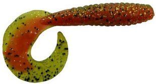 Силикон Big Bite Baits Fat Grub 3" Tomato Core 10 шт (1838.00.84)