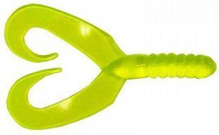 Силикон Big Bite Baits Twin Tail Grub 2" Chart 10 шт
