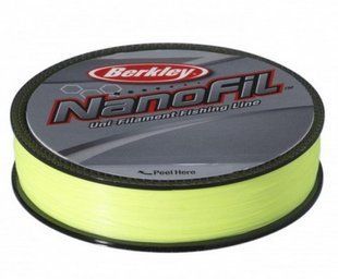Шнур Berkley NanoFil Салатовый 125 m 0.10 mm 5.732 kg