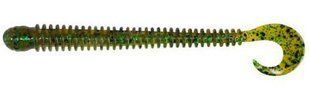 Силикон Big Bite Baits Ring Worm 4" Pumpkin Pepper Green 10 шт (1838.00.71)