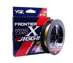 Шнур YGK Frontier Braid Cord X8 for Jigging 200 m #2.0 30 lb/13.61 kg (FS0630499)