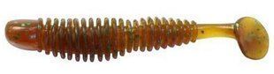 Силикон Reins Bubbling Shad 3" 565 Motor Oil Green Flake 8 шт (1552.03.28)