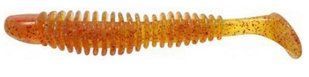 Силикон Reins Bubbling Shad 3" 566 Motor Oil Red Flake 8 шт (1552.03.01)
