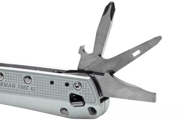 Нож-мультитул Leatherman Free K2x Silver (832654)