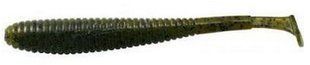 Силикон Jackall Ishad Tail 4.8" Green Pumpkin Pepper 6 шт