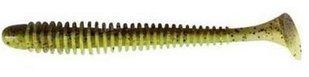 Силикон Keitech Swing Impact 3" 401 Green Pumpkin/Chartreuse
