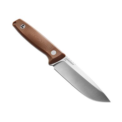 Нож Leatherman Trac Earth Brown, кожаный чехол 833347