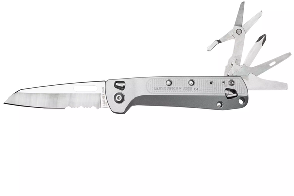 Нож-мультитул Leatherman Free K4x Silver (832662)