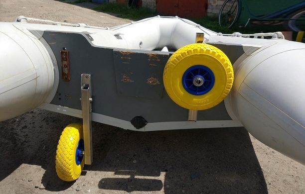 Транцевые колеса Технопарус КТ-5 нержавейка трансформеры