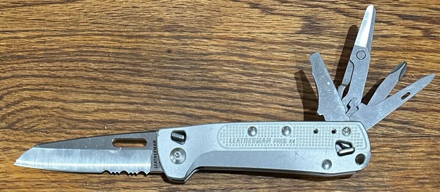 Нож-мультитул Leatherman Free K4x Silver (832662)