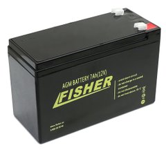Аккумулятор Fisher 7Ah 12B (7Ah agm)