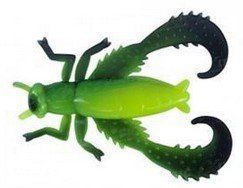 Силикон Big Bite Baits Bug Series Cricket Black/Opaque Chart 10 шт (1838.02.03)