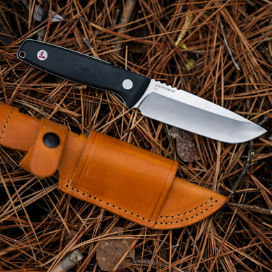 Нож Leatherman Trac Jet Black, кожаный чехол 833405