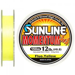 Шнур Sunline Momentum 4x4 150 m 0.175 mm 5.6 kg (1658.44.01 63041592)