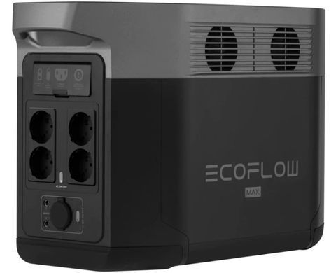 Комплект энергонезависимости EcoFlow PowerStream &ndash; микроинвертор 600W + зарядная станция Delta Max 2000 + 2 x 400W стационарные солнечные панели