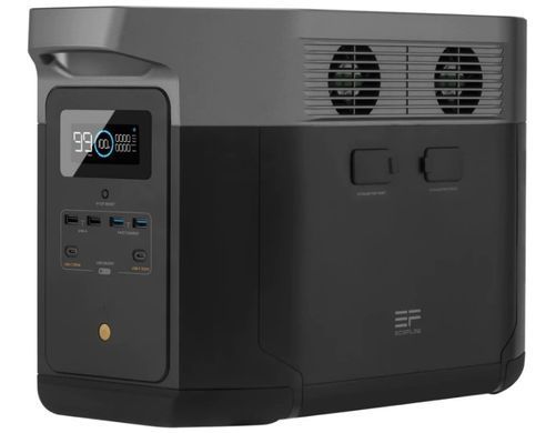 Комплект энергонезависимости EcoFlow PowerStream &ndash; микроинвертор 600W + зарядная станция Delta Max 2000 + 2 x 400W стационарные солнечные панели