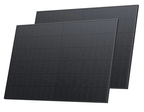 Комплект энергонезависимости EcoFlow PowerStream &ndash; микроинвертор 600W + зарядная станция Delta Max 2000 + 2 x 400W стационарные солнечные панели