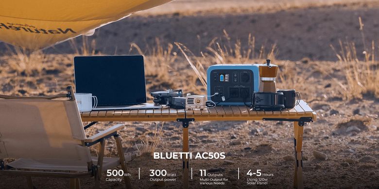 Зарядная станция солнечная 300Вт Bluetti AC50S