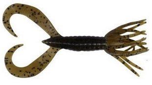 Силикон Keitech Little Spider 2" 101 Green Pumpkin PP.