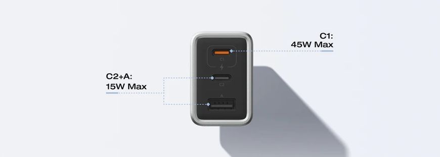Зарядное устройство EcoFLow Rapid Charger 65W