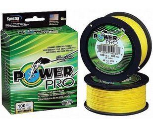 Шнур Power Pro 0.13 mm 8 kg 275 m желтый