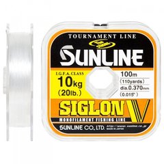 Леска Sunline Siglon V 100 м #5/0.37 мм 10 кг (1658.04.07)