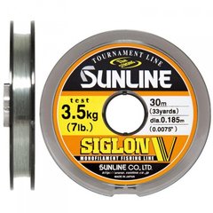 Леска Sunline Siglon V 30 м #1.2/0.185 мм 3.5 кг (1658.04.91)