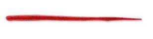 Силикон Ecogear Sansun 3" 72 mm 069: Blood Red + Black Flk 15 шт