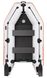 Надувная лодка Колибри КМ-260Д Профи (Kolibri KM-260D) моторная килевая слань-книжка, светло-серая