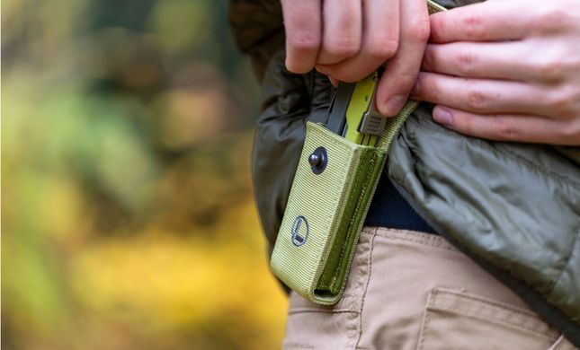 Мультитул Leatherman Rebar Mossy Slate, нейлоновый чехол (833315)