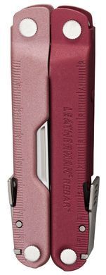 Мультитул Leatherman Rebar Heathered Cranberry, нейлоновый чехол (833317)