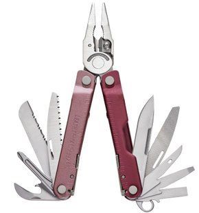 Мультитул Leatherman Rebar Heathered Cranberry, нейлоновый чехол (833317)
