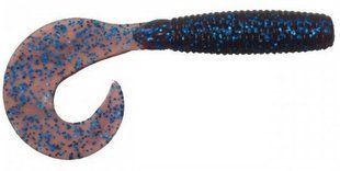 Силикон Big Bite Baits Finesse Grub 4" Elec Blue 10 шт (1838.00.92)