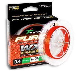 Шнур плетеный Intech FURIOS PE WX4 120 m 0.4 6 lb/2.72 kg (FS0630502)