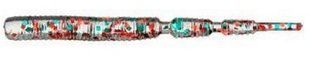 Силикон Jackall Mebaru Bushi 2'' Clear/Red Green Flake 15 шт
