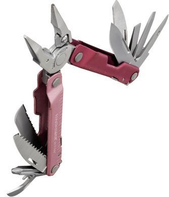 Мультитул Leatherman Rebar Heathered Cranberry, нейлоновый чехол (833317)