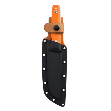 Нож Leatherman Pioneer Orange Pop, чехол с кожи и кайдекса 833411