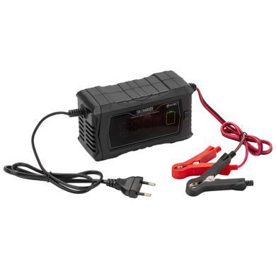 Зарядка HT-RC 10A 12V/24V Battery Charger Car Adaptive Fast Charging Lithium Lifepo4 Lead-Acid (HT-RC 10A BLACK)