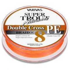 Шнур Varivas Super Trout Advance Double Cross PE 91 m #0.6 orange (РБ-698151)