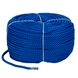 Веревка Polyester 3 strand rope 10 мм 200 м синяя