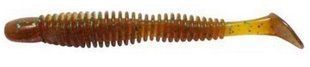 Силикон Reins Bubbling Shad 4" 565 Motor Oil Green Flake 8 шт (1552.03.49)