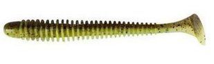 Силикон Keitech Swing Impact 3.5" 401 Green Pumpkin/Chartreuse