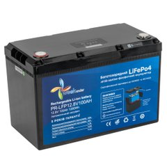 Аккумулятор литий-ферумный Weekender 100Ah 12V LiFePO4 с автоматическим подогревом и дисплеем (PR-LFP12.8V100AH)