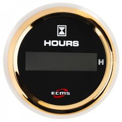 Счетчик моточасов ECMS черный HLH2-BG-HS (802-00133)