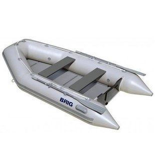 Надувная лодка Brig Baltic B310W (серая)