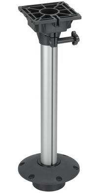 Стойка для сиденья фиксированной высоты, плоское основание Socket Pedestal (Flat Base) 610mm (MA 777-3)