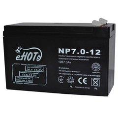 Аккумулятор для эхолота Enot NP12V 7.0Ah