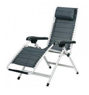 Кресло туристическое Outwell Hudson Relax Titanium (661220)